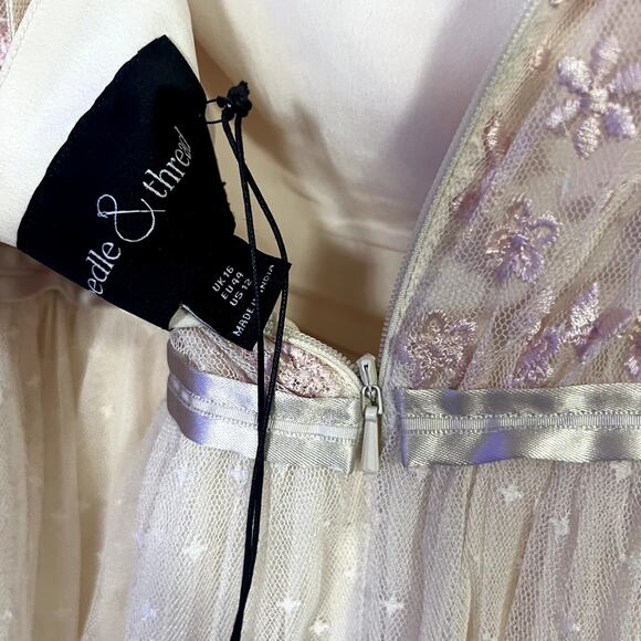 Needle & Thread Giselle Bodice Dress Sz US 12 - Picture 7 of 12